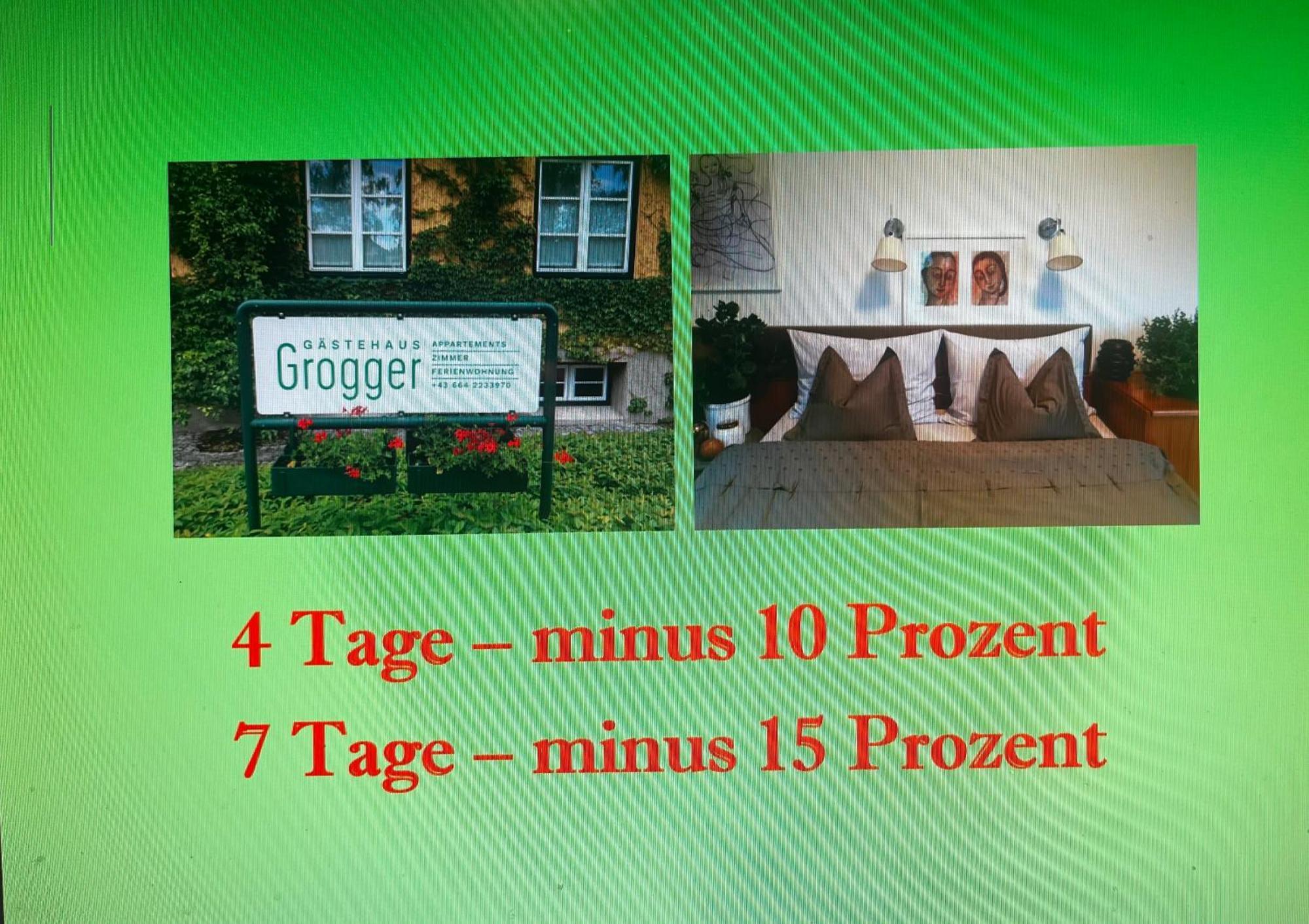 Gaestehaus Grogger Weyer Markt 외부 사진
